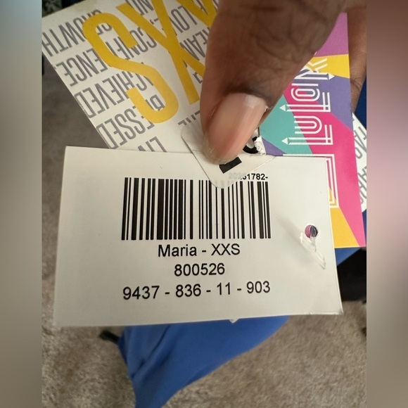 LuLaRoeFloor Length Maxi Dress Size XXS NWT Runs Large Stretchy Will Fit a Small - Picture 5 of 12